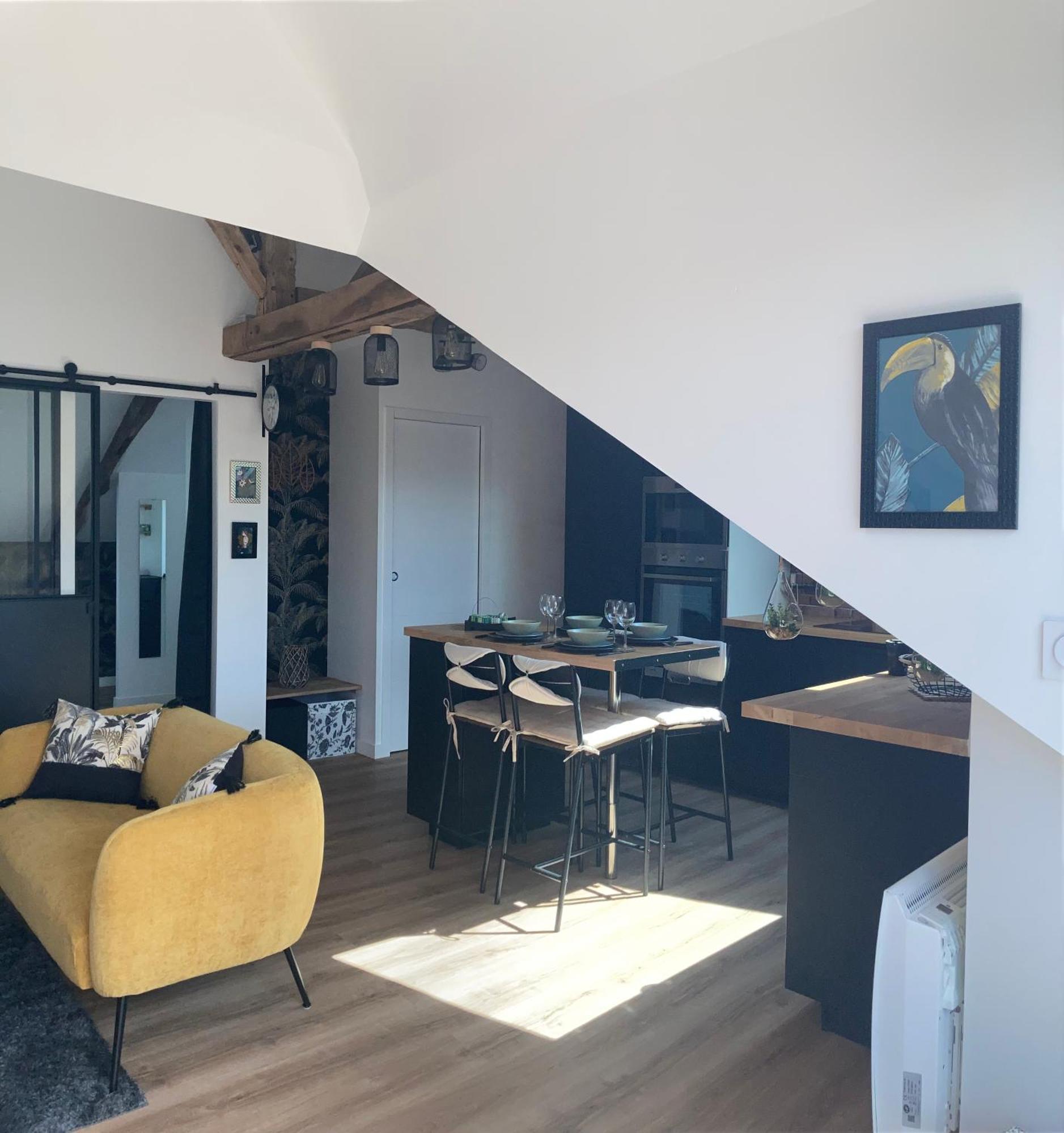Gite La Terrasse Du 37 Breteil Buitenkant foto